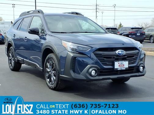Cosmic Blue Pearl 2025 Subaru Outback Onyx Edition XT