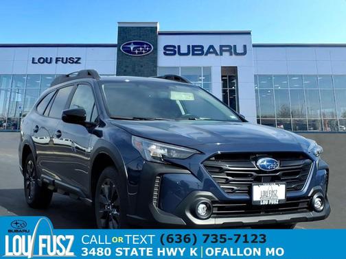 Cosmic Blue Pearl 2025 Subaru Outback Onyx Edition XT