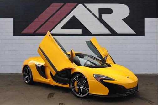 2015 McLaren 650S 2dr Conv Spider w/all major services just completed