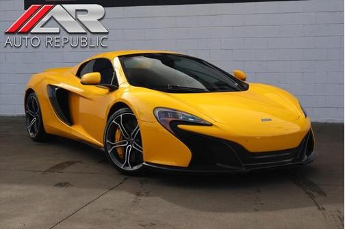 2015 McLaren 650S 2dr Conv Spider w/all major services just completed