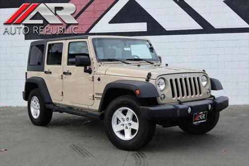 2016 Jeep Wrangler Unlimited Sport