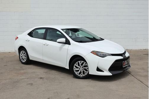 Super White 2019 Toyota Corolla LE