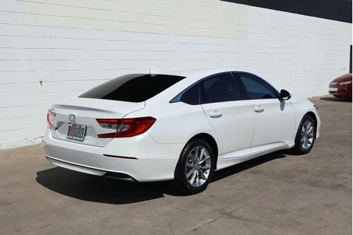 Platinum White Pearl 2021 Honda Accord LX 1.5T