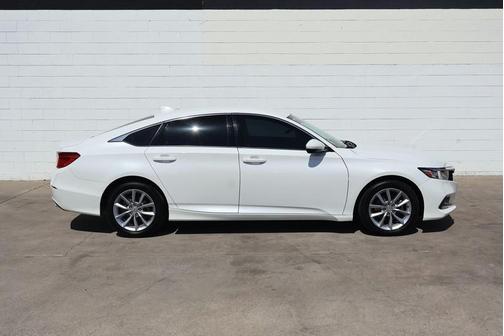 Platinum White Pearl 2021 Honda Accord LX 1.5T