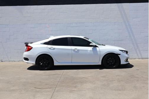Platinum White Pearl 2020 Honda Civic EX
