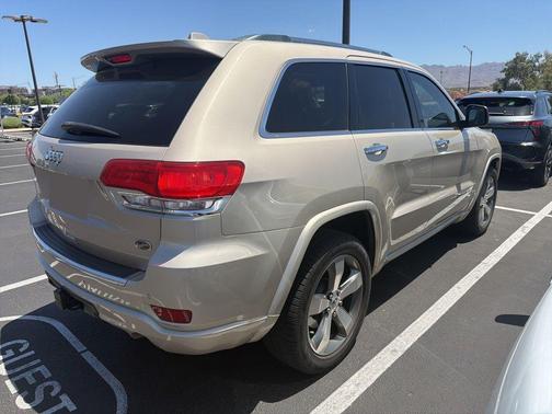 Cashmere Pearlcoat 2015 Jeep Grand Cherokee Overland