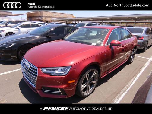 Matador Red Metallic 2018 Audi A4 2.0T Premium Plus