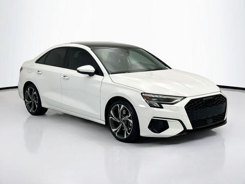 Ibis White 2023 Audi A3 Premium