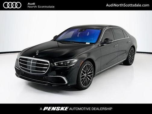 Black 2021 Mercedes-Benz S-Class 4MATIC