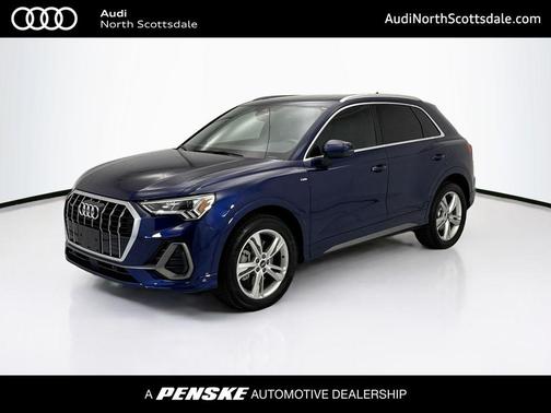 Navarra Blue Metallic 2022 Audi Q3 45 S line Premium Plus