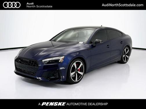 Navarra Blue Metallic 2023 Audi A5 Sportback 45 S Line Premium Plus