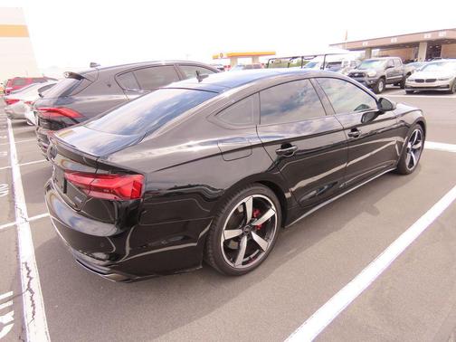 Mythos Black Metallic 2024 Audi A5 Sportback 45 S Line Premium Plus