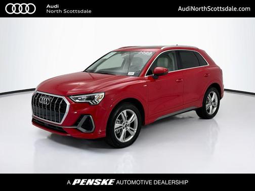 Tango Red Metallic 2023 Audi Q3 45 S line Premium Plus