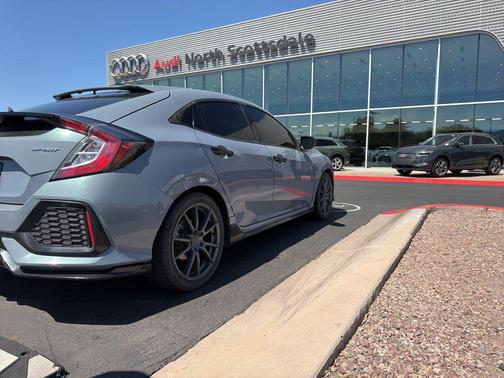 Gray Pearl 2019 Honda Civic Sport