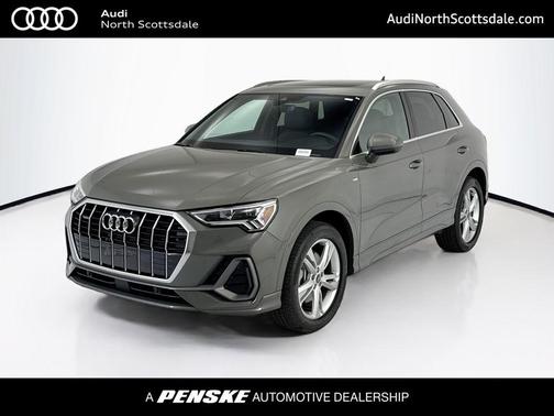 Chronos Gray Metallic 2023 Audi Q3 Premium 45 TFSI S line quattro Tiptronic