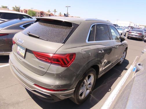 Chronos Gray Metallic 2023 Audi Q3 Premium 45 TFSI S line quattro Tiptronic