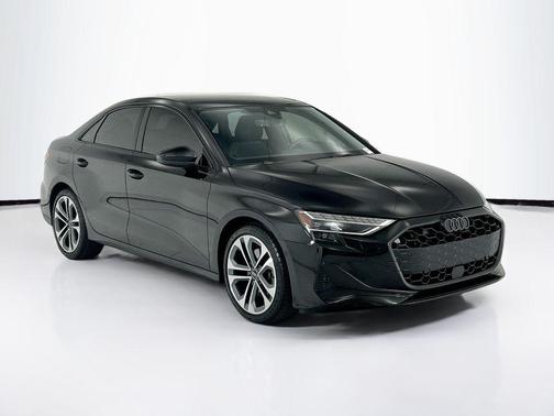 Mythos Black Metallic 2025 Audi A3 Premium