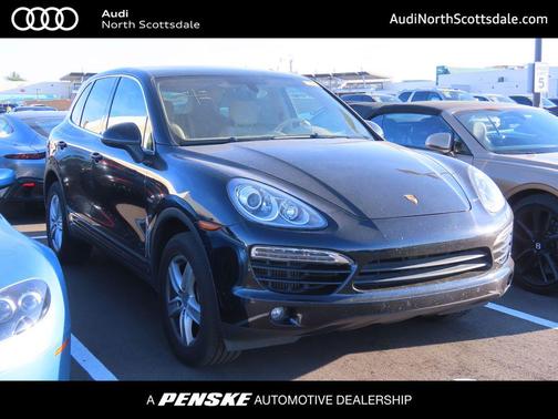 Black 2014 Porsche Cayenne Diesel