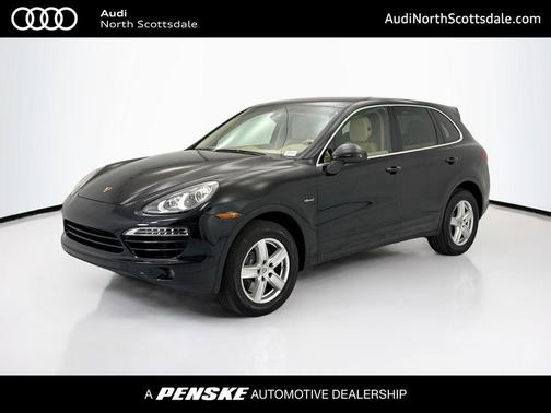 Black 2014 Porsche Cayenne Diesel