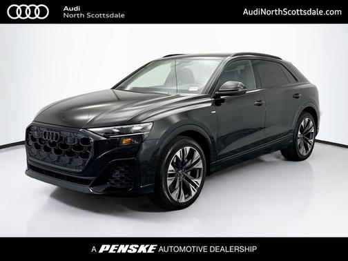 Mythos Black Metallic 2026 Audi Q8 55 Premium Plus