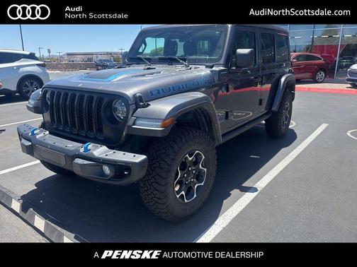 Granite Crystal Metallic Clearcoat 2021 Jeep Wrangler Unlimited 4xe Rubicon