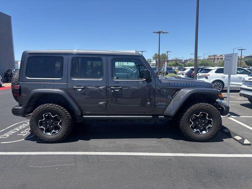 Granite Crystal Metallic Clearcoat 2021 Jeep Wrangler Unlimited 4xe Rubicon