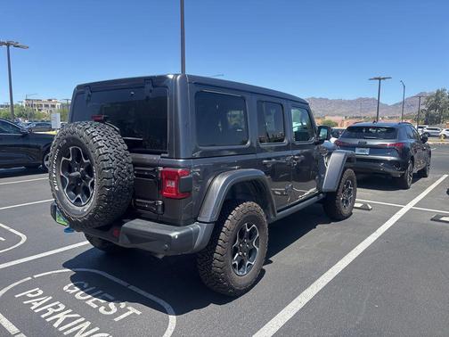 Granite Crystal Metallic Clearcoat 2021 Jeep Wrangler Unlimited 4xe Rubicon