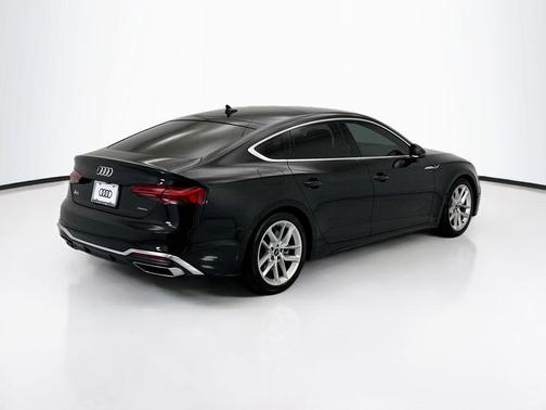 Mythos Black Metallic 2023 Audi A5 Sportback 45 S Line Premium
