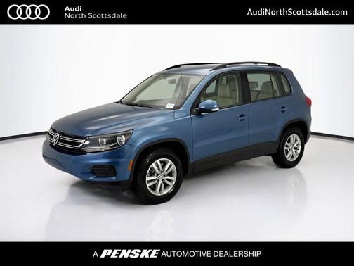 Pacific Blue Metallic 2017 Volkswagen Tiguan 2.0T S