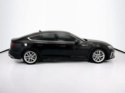 Mythos Black Metallic 2023 Audi A5 Sportback 45 S Line Premium Plus