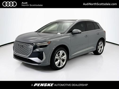 Pebble Gray 2023 Audi Q4 e-tron Prestige 50 quattro