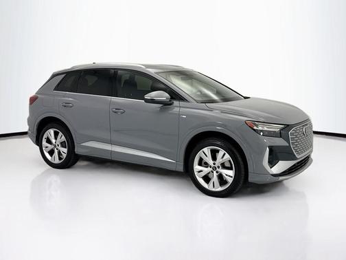 Pebble Gray 2023 Audi Q4 e-tron Prestige 50 quattro