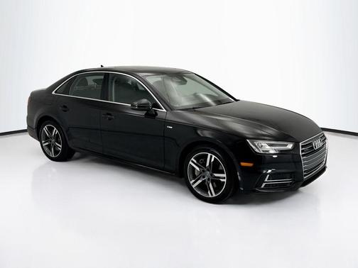 Brilliant Black 2018 Audi A4 2.0T Premium Plus