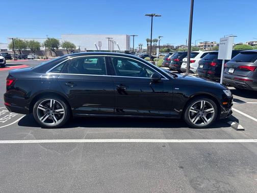 Brilliant Black 2018 Audi A4 2.0T Premium Plus