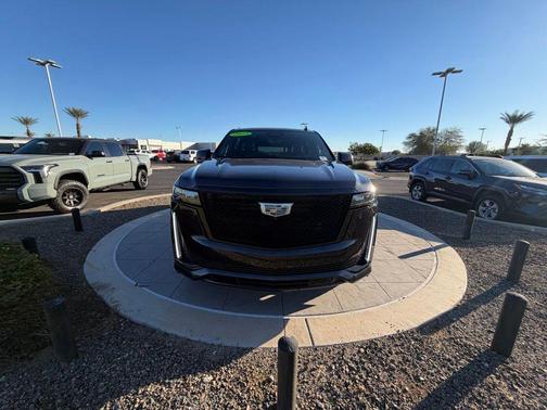 Galactic Gray Metallic 2023 Cadillac Escalade ESV Sport Platinum
