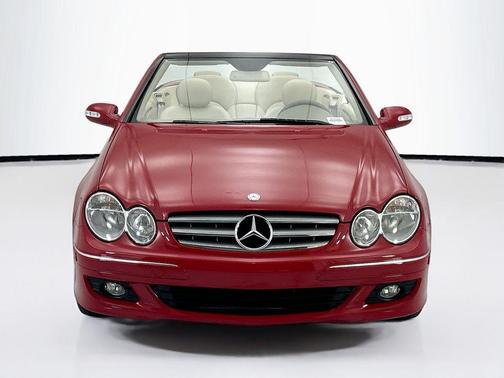 Storm Red Metallic 2007 Mercedes-Benz CLK-Class 350 Cabriolet