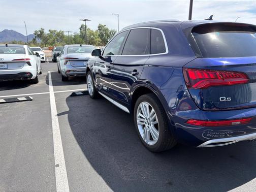 Blue Metallic 2020 Audi Q5 45 Premium Plus