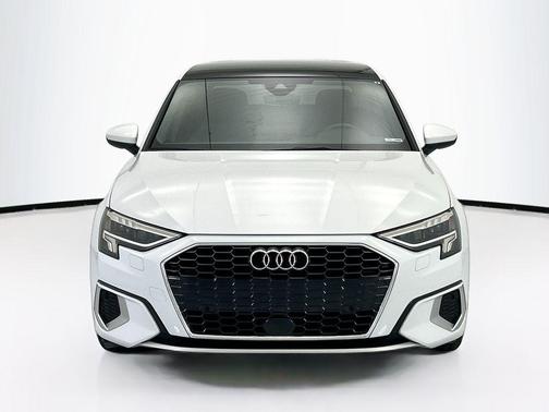 Glacier White Metallic 2023 Audi A3 Premium