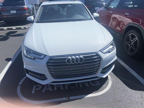 Glacier White 2017 Audi A4 2.0T Premium Plus