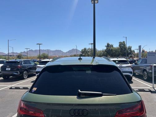 District Green Metallic 2024 Audi Q5 45 S line Premium Plus