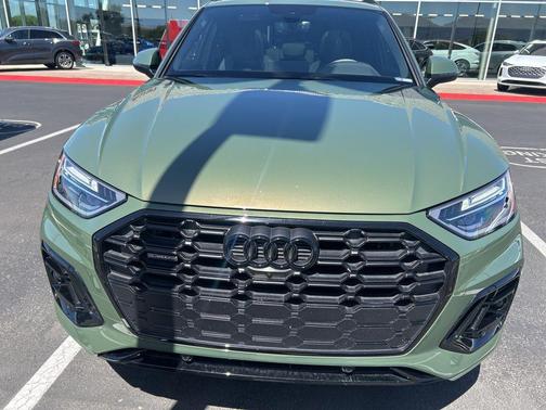District Green Metallic 2024 Audi Q5 45 S line Premium Plus