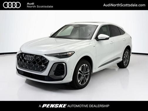 Glacier White 2025 Audi Q5 Sportback Premium Plus