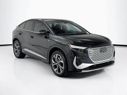 Mythos Black Metallic 2023 Audi Q4 e-tron Premium Plus 50 quattro