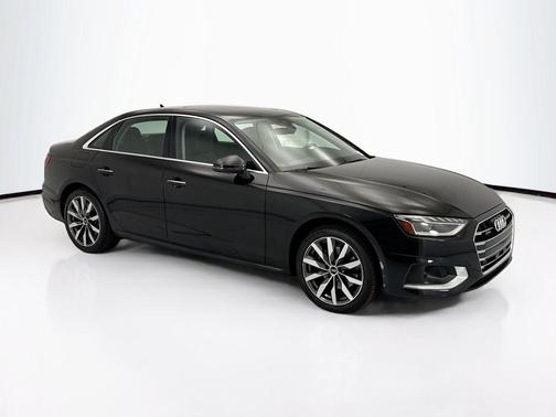 Black Metallic 2021 Audi A4 40 Premium Plus
