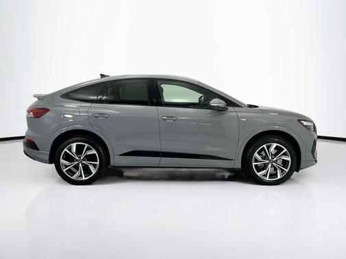 Pebble Gray 2024 Audi Q4 e-tron Premium 50 quattro