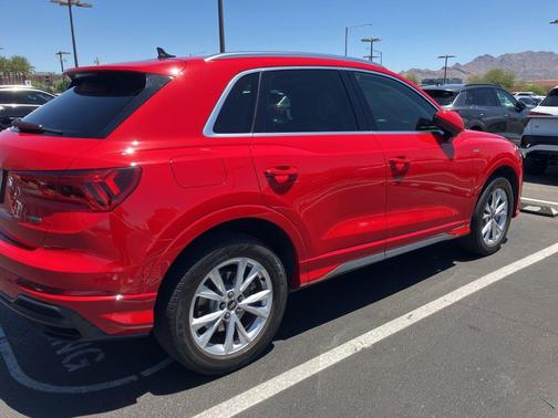 Tango Red 2021 Audi Q3 45 S line Premium Plus