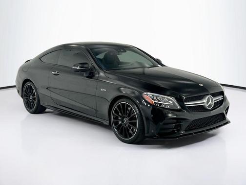 Black 2022 Mercedes-Benz AMG C 43 4MATIC