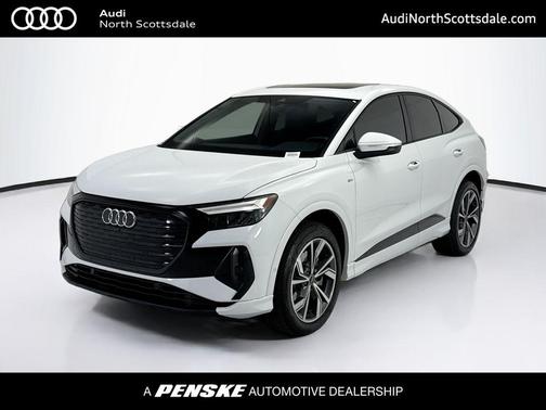 Glacier White Metallic 2023 Audi Q4 e-tron Premium Plus 50 quattro