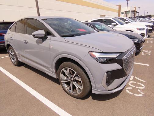 Pebble Gray 2023 Audi Q4 e-tron Premium 50 quattro