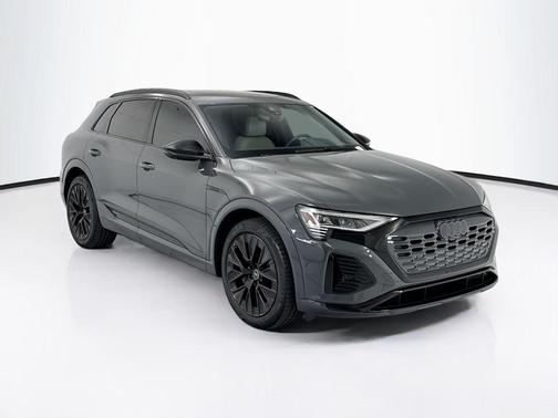 Gray 2024 Audi Q8 e-tron Prestige